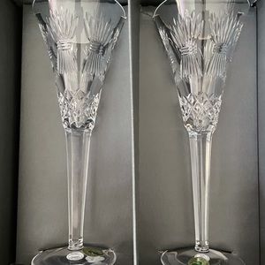 Waterford Millennium Collection Toasting Flute Set